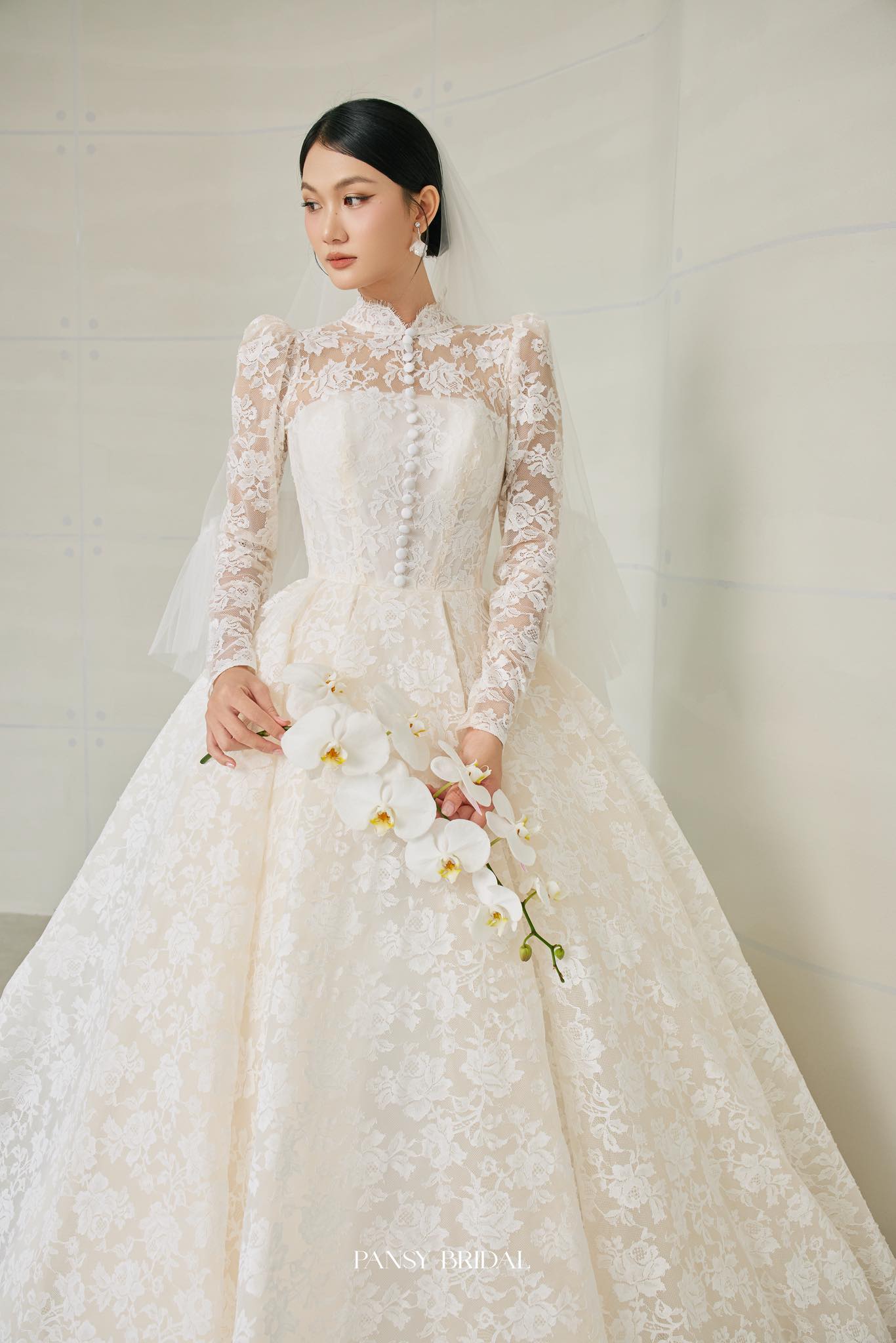 499966027_696511283138267_7456530280547358934_n P515- ETHEREAL CHURCH DRESS - Image 1